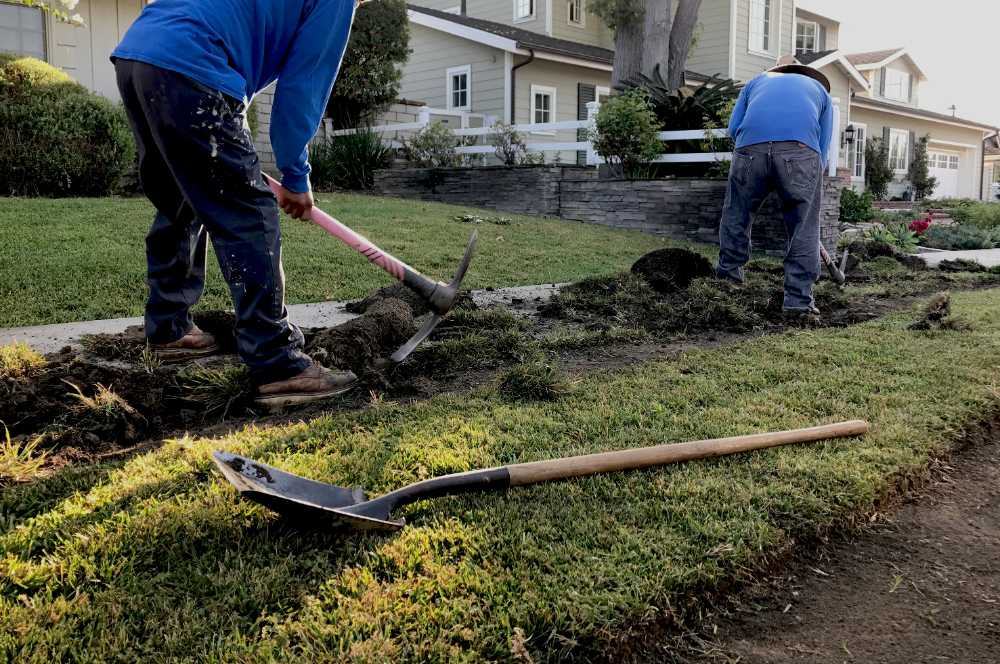 Underground Irrigation Sprinkler Capping to install Artificial Grass