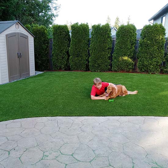 Artificial Grass Pet Installation from Smart Turf