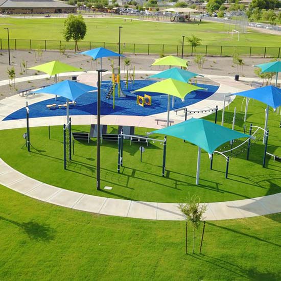 Artificial Grass Playground Installation from Smart Turf