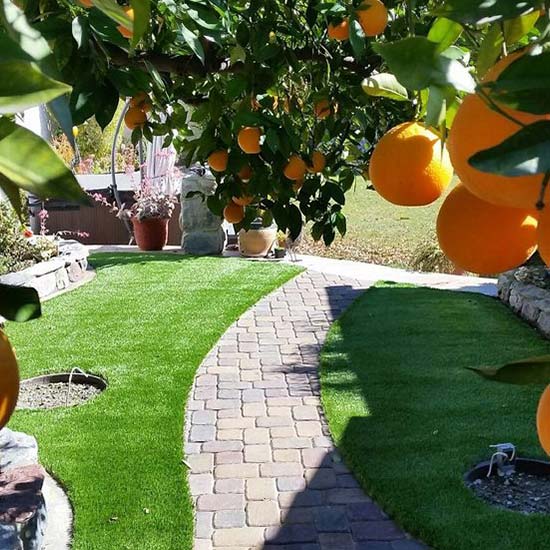 Artificial Grass Backyard Installation from Smart Turf