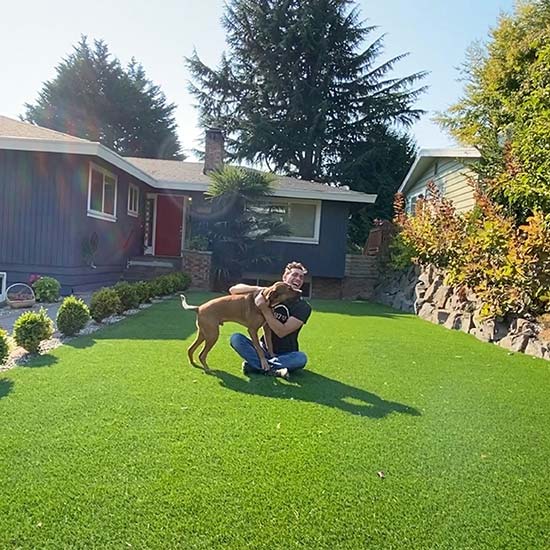 Artificial Grass Pet Installation from Smart Turf