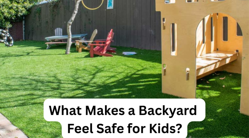 play area on artificial grass