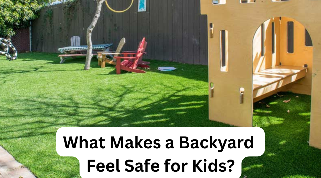 play area on artificial grass